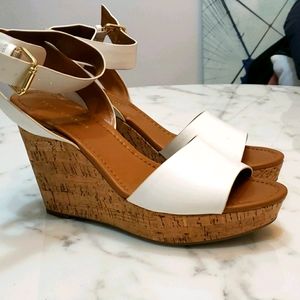 Tommy Hilfiger Maya Cork Wedges